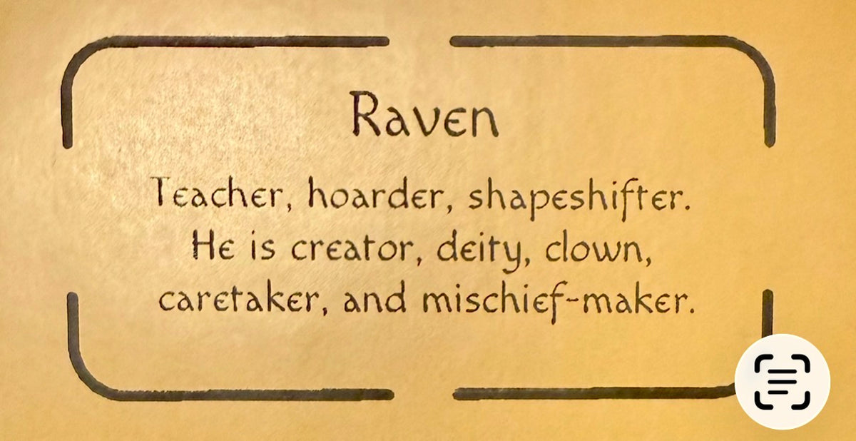 5x7 "Smirky Raven"