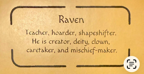 5x7 "Smirky Raven"